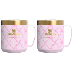 Stanley 1913 x LoveShackFancy Holiday Everyday Camp Mug Set | 12 OZ